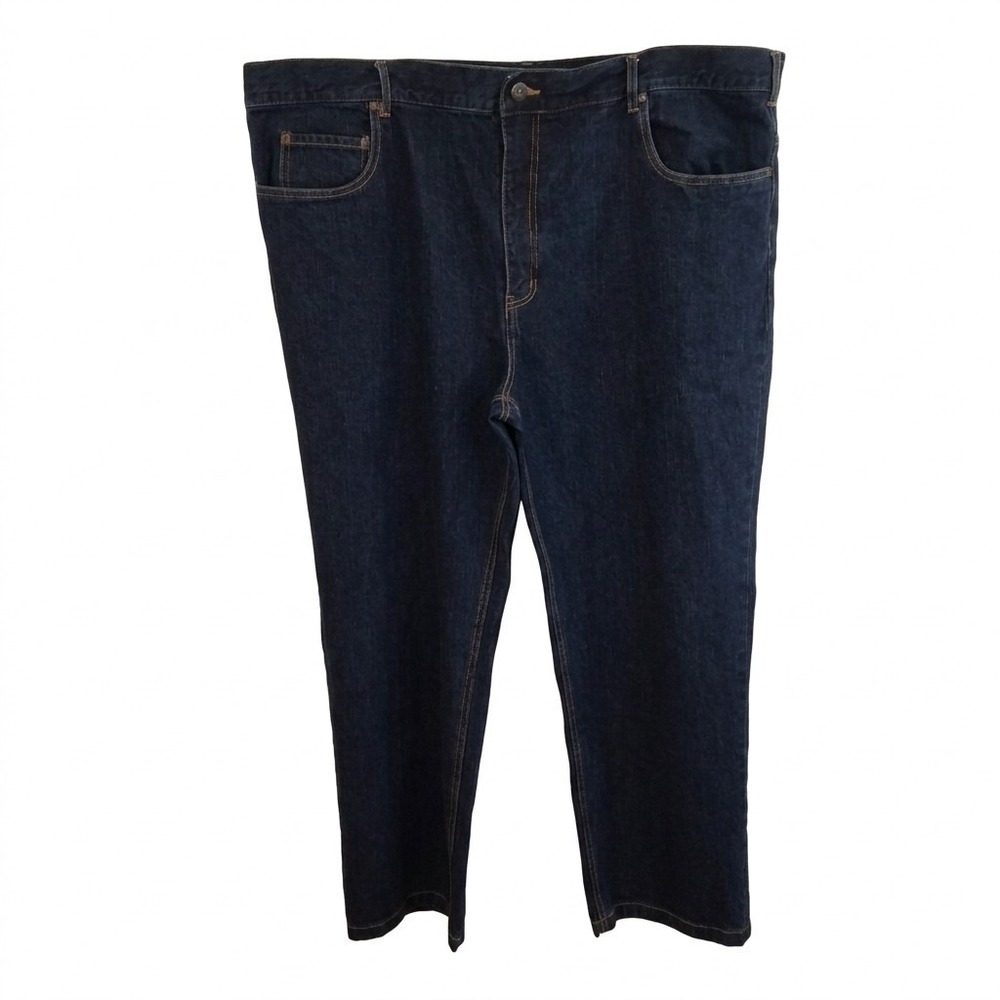 Scandia Woods Mens Jeans 48M Dark Wash Classic Straight Leg Denim EUC 47x30.50